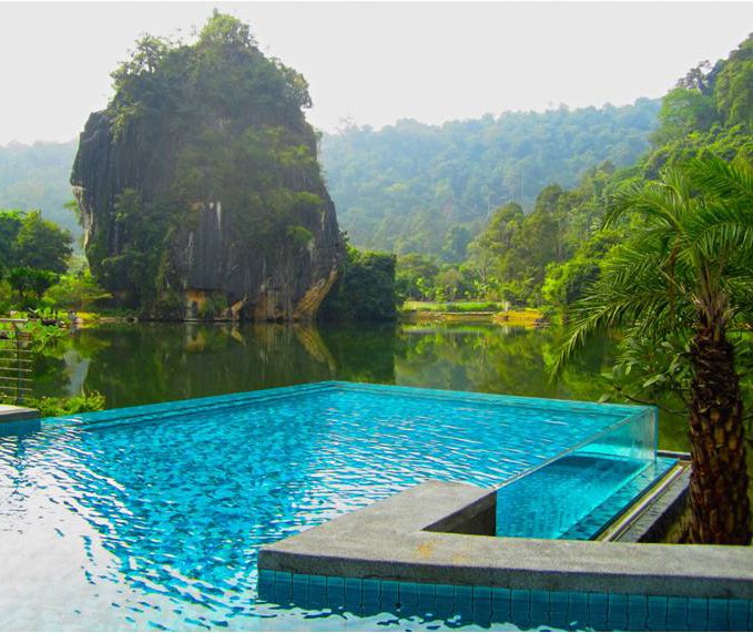 Glass Swimming Pool