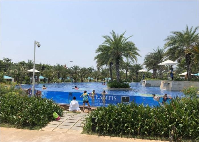 acrylic glass pool